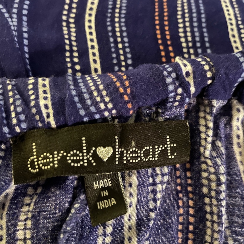 Derek Heart Pull-On Wide Leg Pants - M - Picture 9 of 10